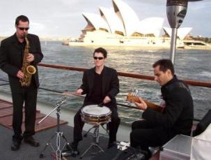 Vertigo on Sydney Harbour performing